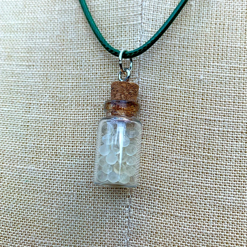 Handmade Bottled Up Emotions Necklace